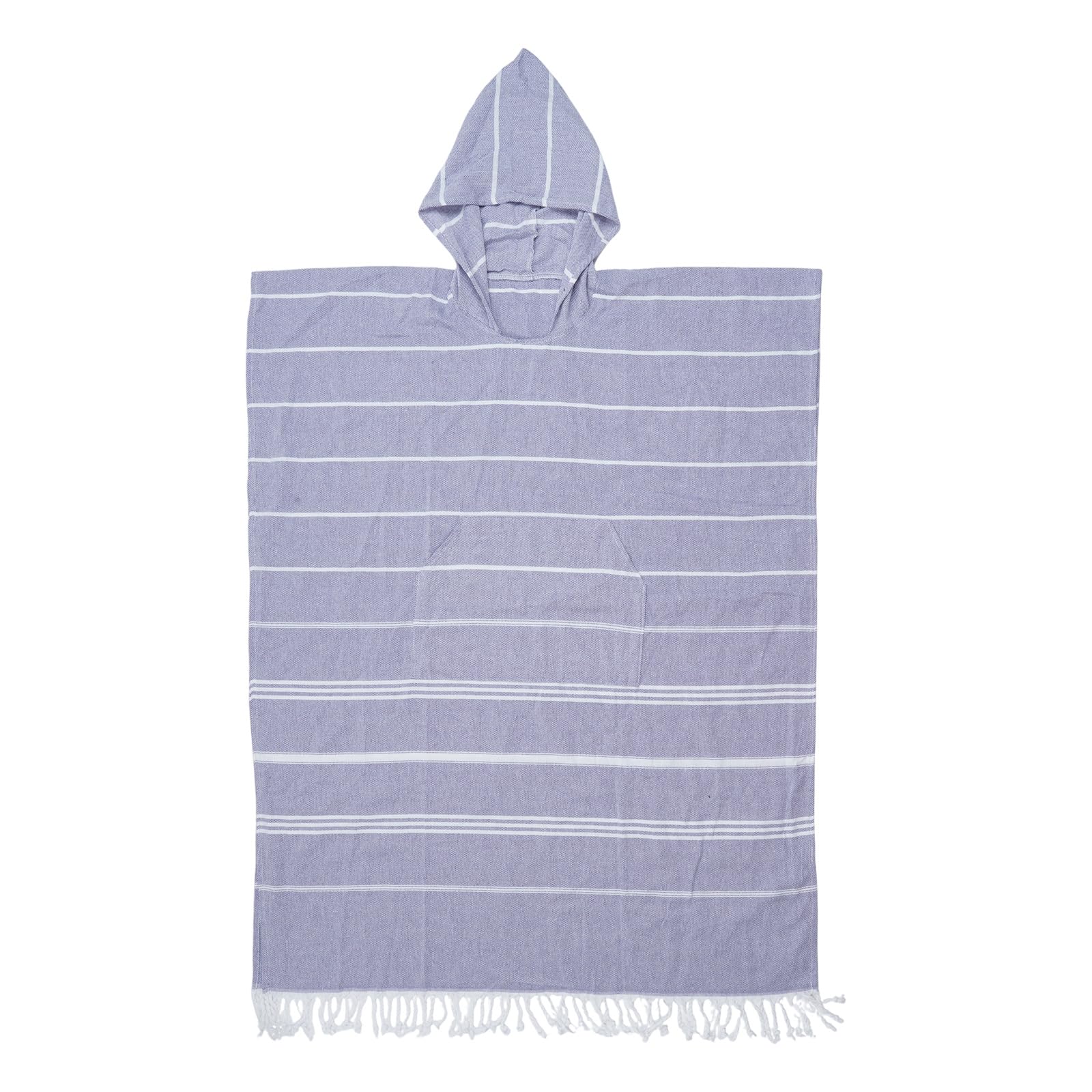 Nucelit Bathrobe Absorbent Microfibre Beach Poncho Towel with Hooded Quick Drying for Surfing and Swimming Bath Poncho