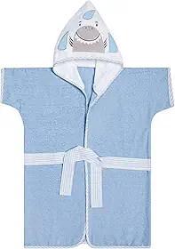 Papi Textil Roupão Felpudo Papi Friends C/Capuz Bord. De 1 A 4 Anos Contem 01 Un
