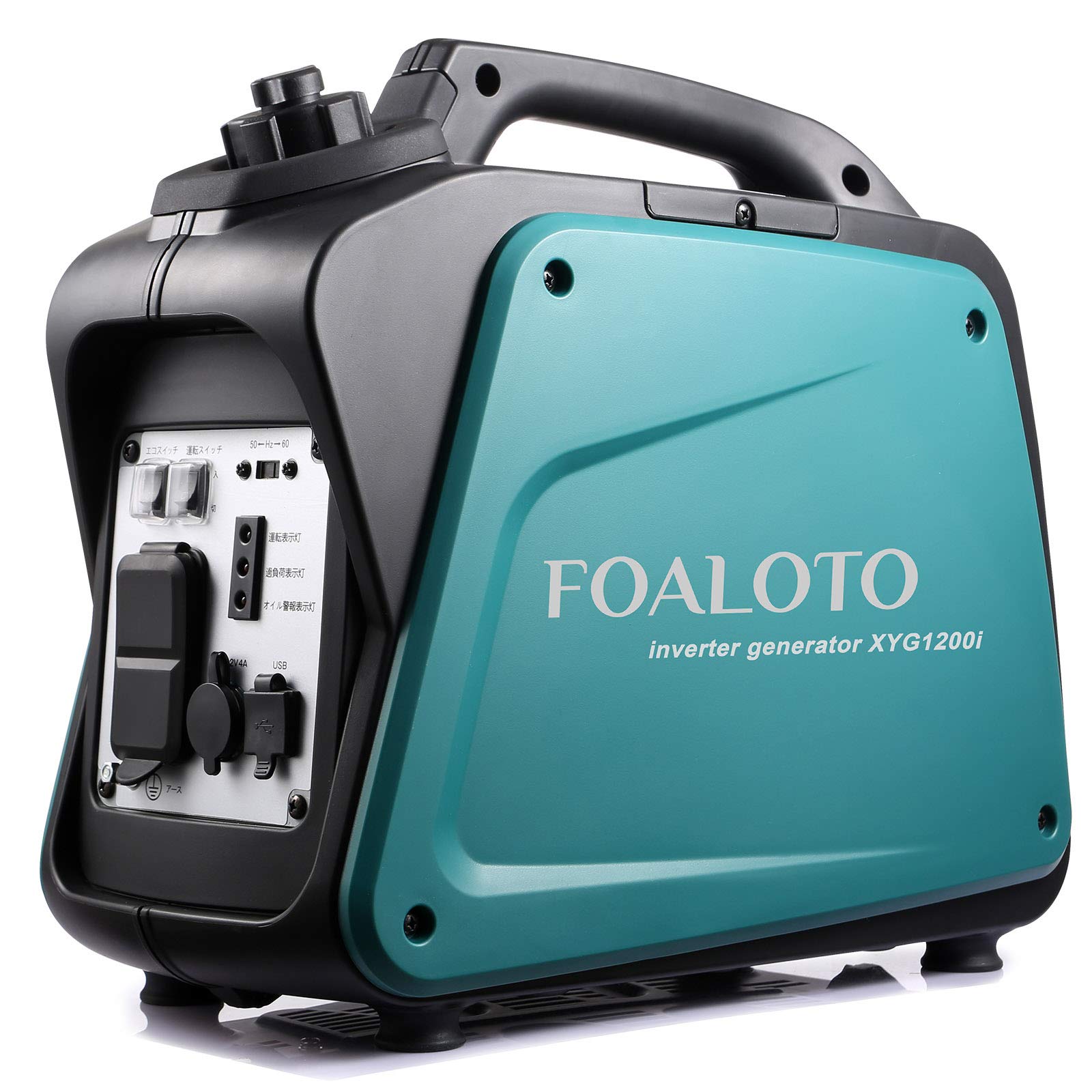 Amazon | FOALOTO インバーター発電機 防音型 ガソリン発電機 定格出力 
