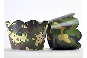 Camo Cupcake Liners for All Occasions