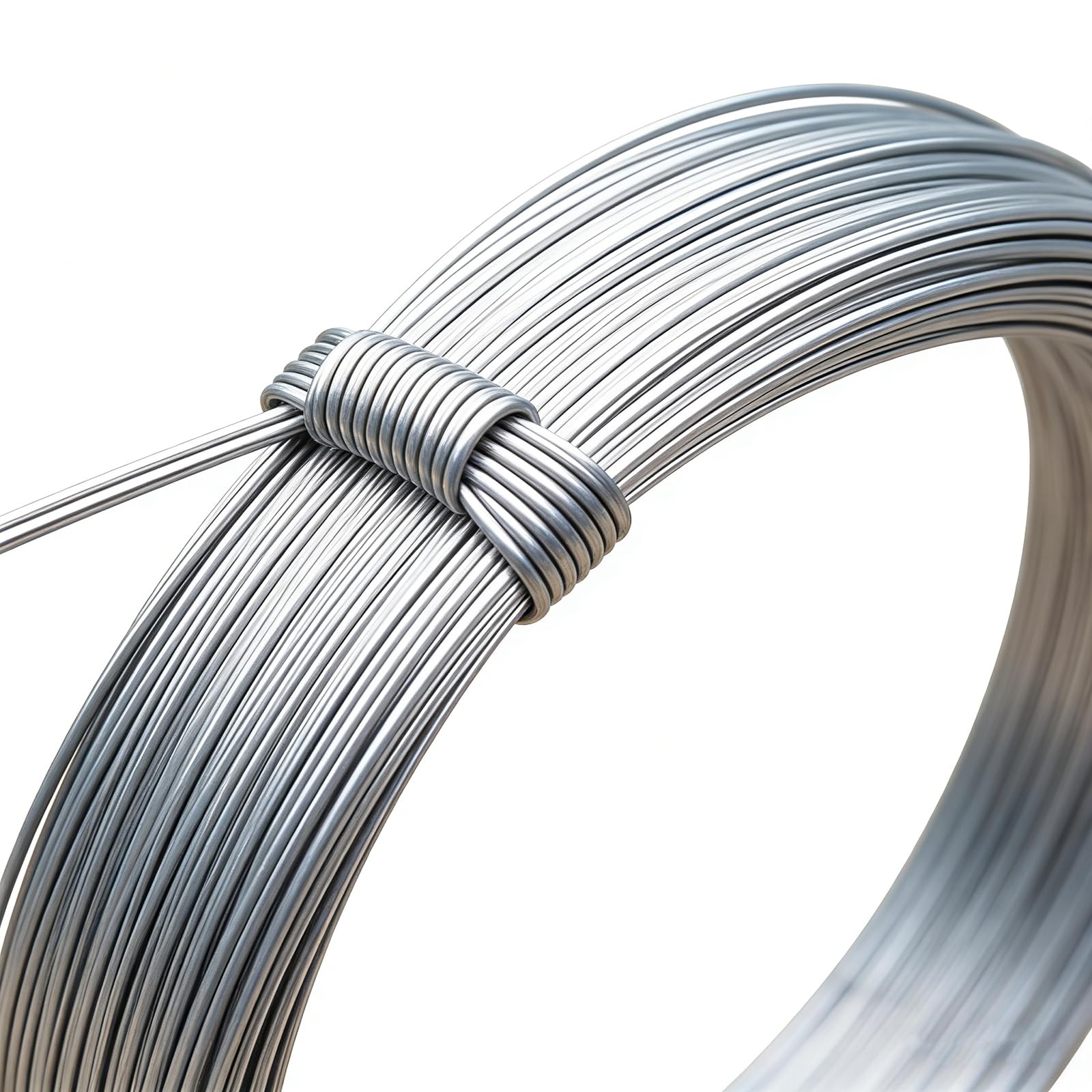 304 Edelstahl weicher Draht Hartdraht, Silberdraht zum Basteln, für Heimwerker, manuelle Kunst und Handwerk, Schmuckherstellung, Bonsai-Training, Gartendraht(Size:D0.9mm*1000g(Hard Wire))