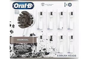 Oral-B Charcoal Refill Brush Heads (8-Pack): Elevate Your Oral Hygiene