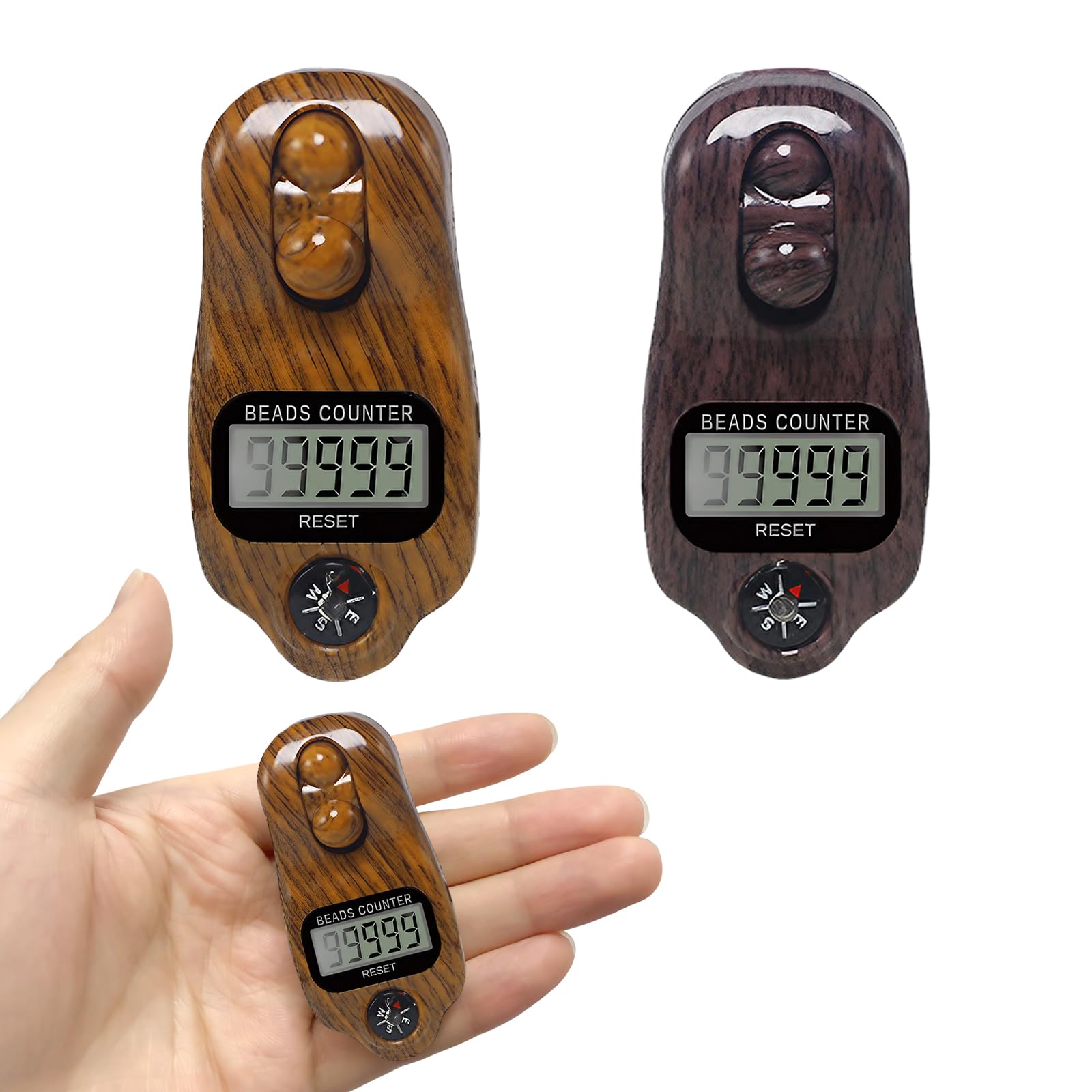 Digital Beads Counter, Contatore per Perline Buddha a 5 Cifre, Golgner