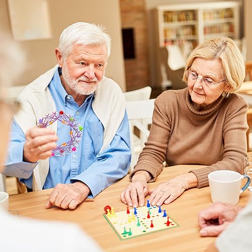 Miniatura 5 de Skylety Cesta de flores de mandala de 2 piezas, canasta flexible de hierro, creativa hecha a mano, lazos mágicos, juguete para la ansiedad para