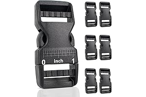 6PCS Side Release Sewing Clips Buckle for Straps