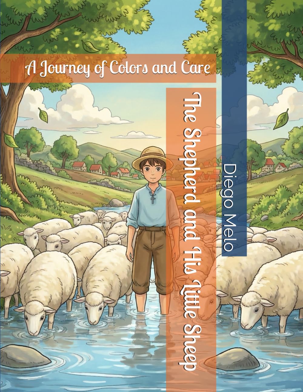 The Shepherd and His Little Sheep: A Journey of Colors and Care