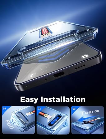 MAGIC JOHN Samsung Galaxy S24 Plus / S24+ Screen Protector Glass (6.7 Inch