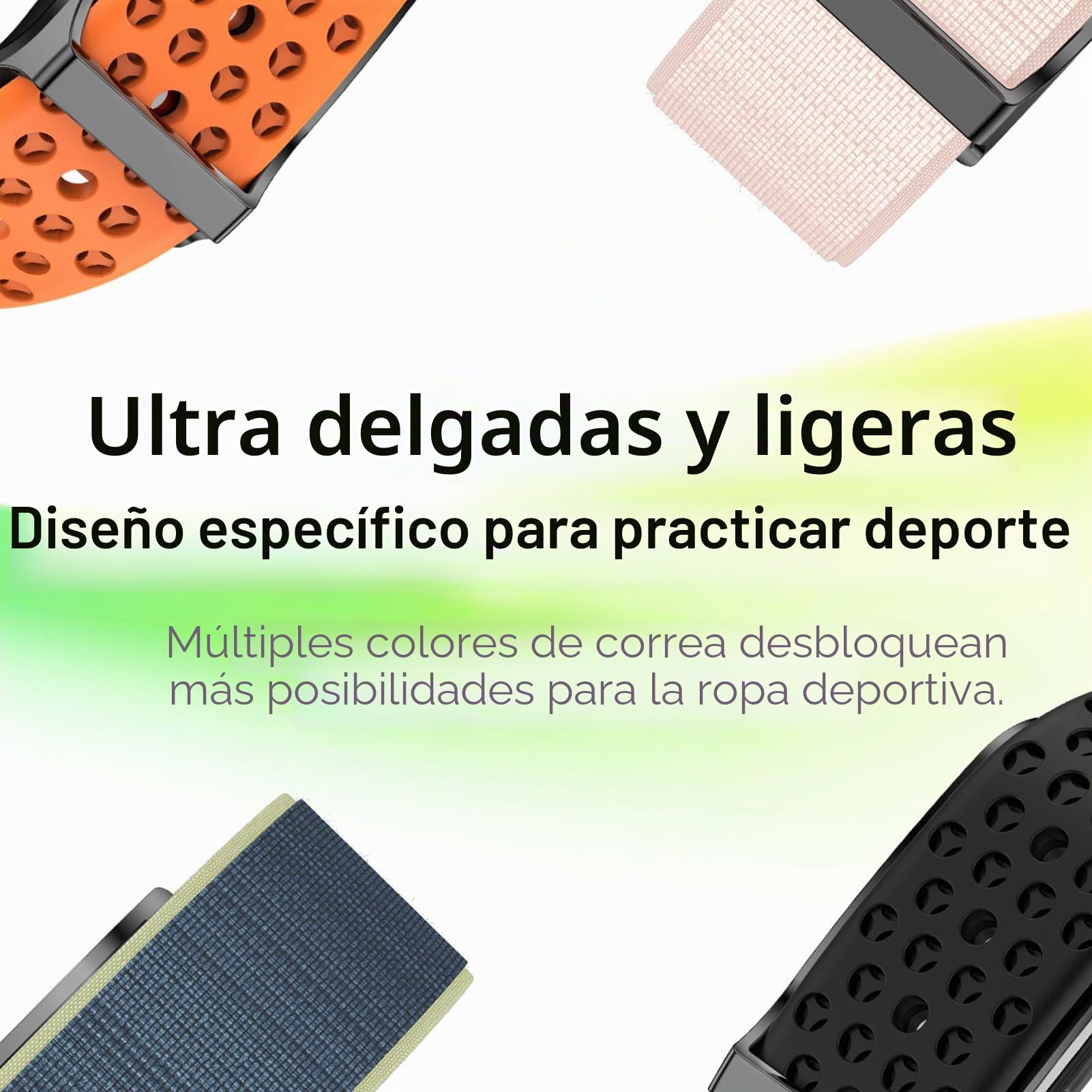 Denash Health Smart Bracelet, Actividades Portátiles Magnéticas y Rastreador de Ejercicios, Pulsera de Rastreador de Fitness con 127 Modos Deportivos para Hombres Mujeres (Negros) (Black)