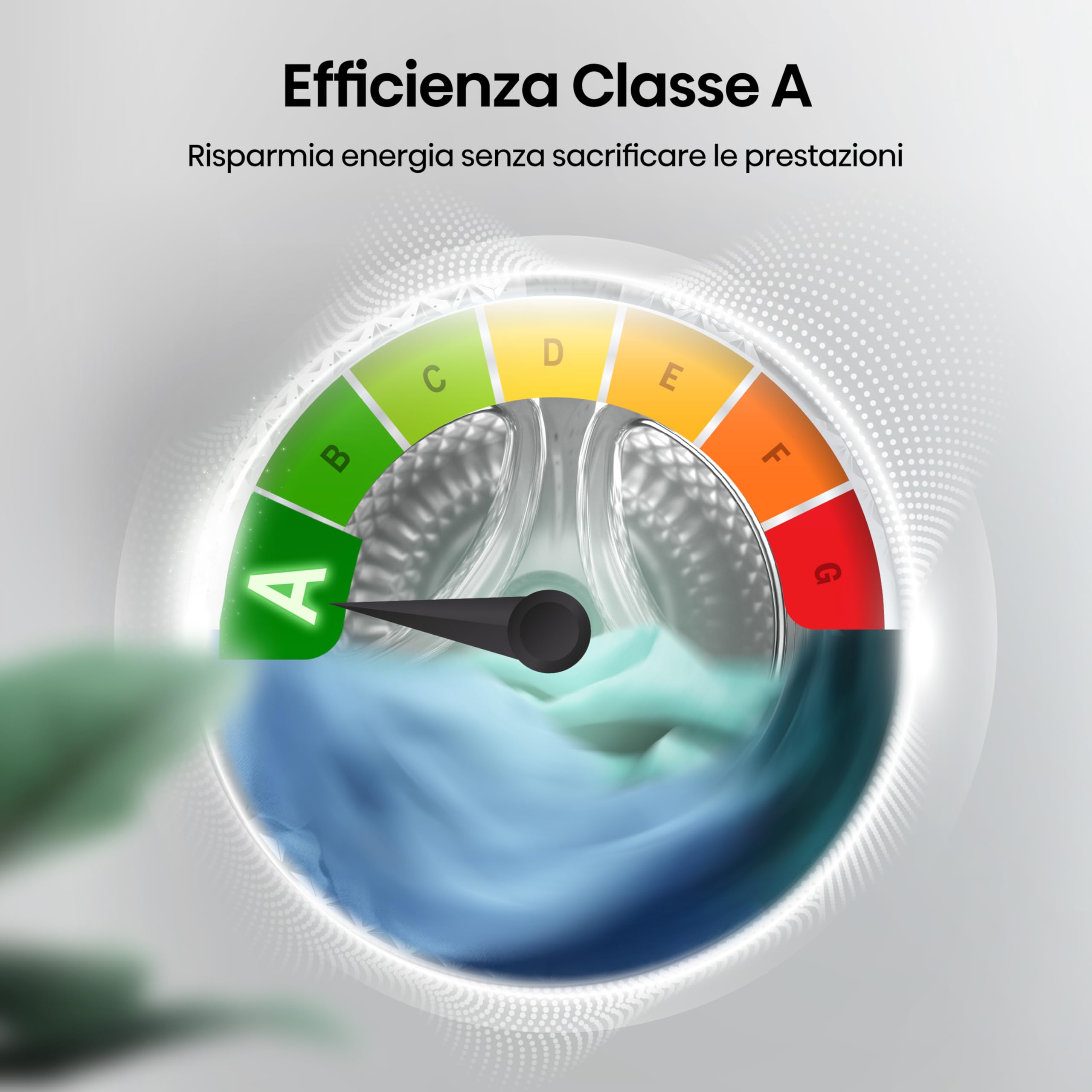 Hisense WD3S1043BW7 Lavasciuga 10,5 + 6 Kg, 1400 Rpm, 19 Programmi Automatici, Vapore, Motore Inverter, Classe Energetica A-20%/D, Display Led, Grigio, WiFi