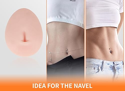 Miniatura 7 de Juego de exhibiciones flexibles de silicona suave, lengua, boca, nariz, ojo, ombligo, oreja, modelo para práctica de piercings y exhibición de