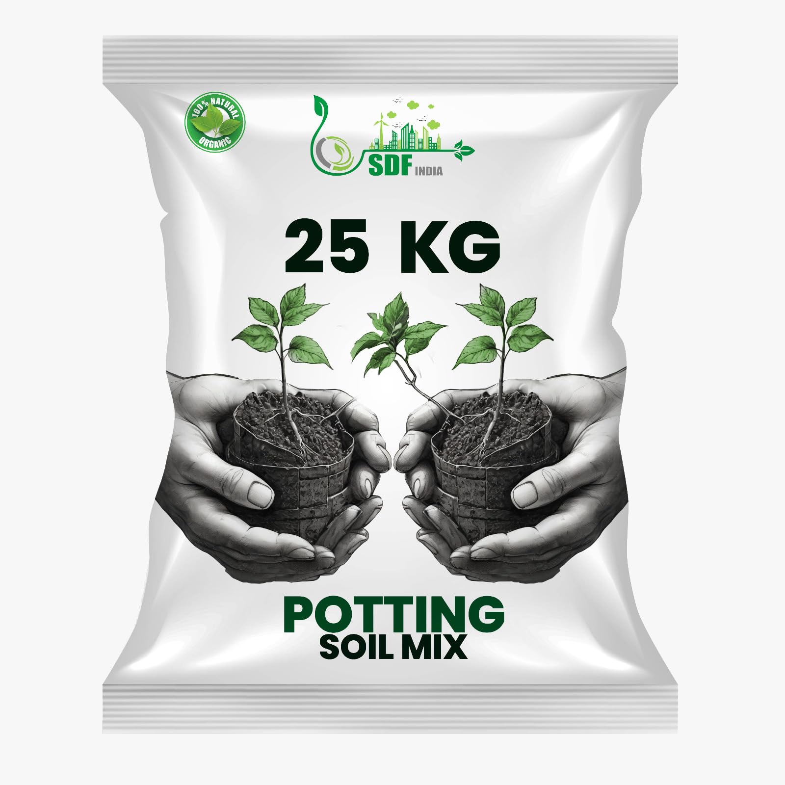 SDF Premium Organic Earth Magic Potting Soil Mix 25 kg for Plants Garden Soil and Fertilizer for Plants Soil Mix for Plants Home Garden (B0D2P5CBRX) Amazon Price History, Amazon Price Tracker