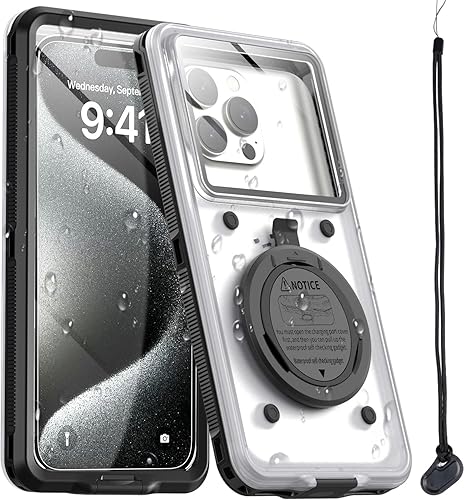 AICase Funda impermeable para teléfono, función universal de autocomprobación, bolsa seca para iPhone 15, 14, 13, 11, 12, Samsung S24LG, disponible en Yaxa Venezuela