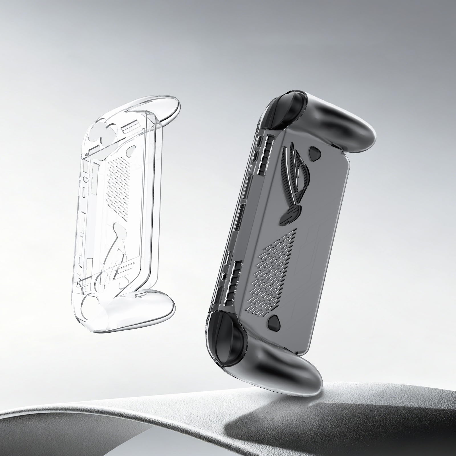 HTU Étui de Protection Transparent Anti-Rayures et Anti-Chute pour ROG Ally/Ally X