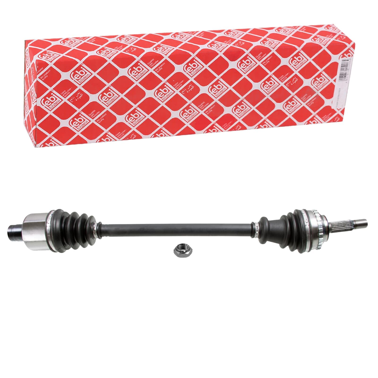 Arbre De Transmission FEBI BILSTEIN 181256 - Avant Droit - Pour Renault Clio II, Kangoo I - Longueur 713mm - 5