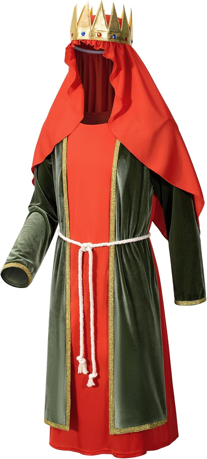 TOKYO REVENGERS Adult 3 Wise Men Costume Biblical Nativity Costume Three Kings Costume For Men Accessories Set - Image 2