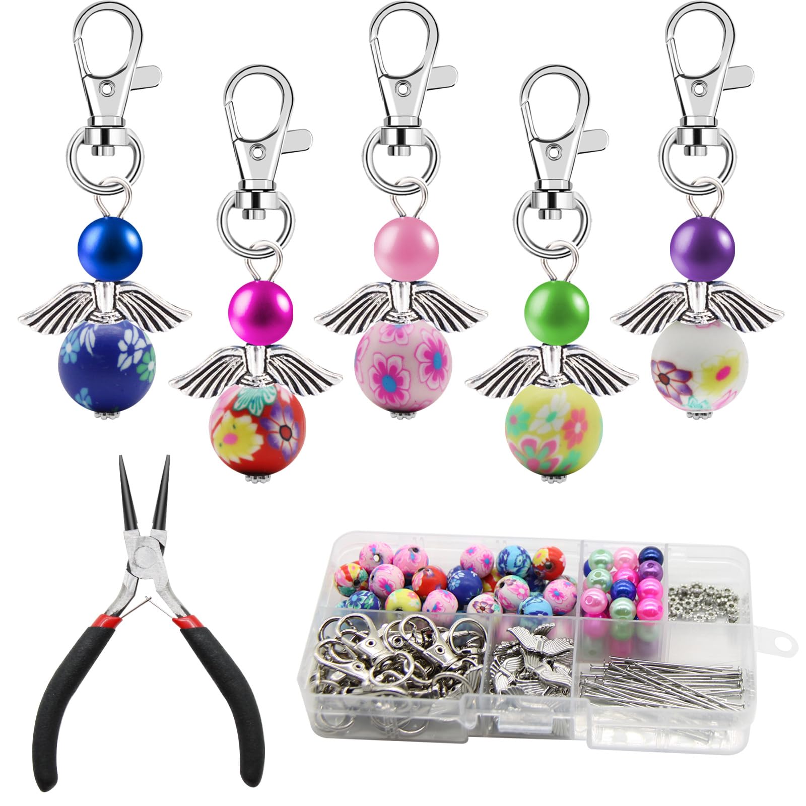 DIY Schutzengel-Bastelset – 50 Sets Inkl. Zange Für Persönliche Geschenke