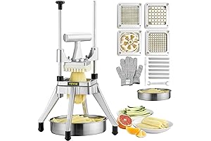 VEVOR Commercial Vegetable Fruit Chopper, Stainless Steel Tomato Dicer