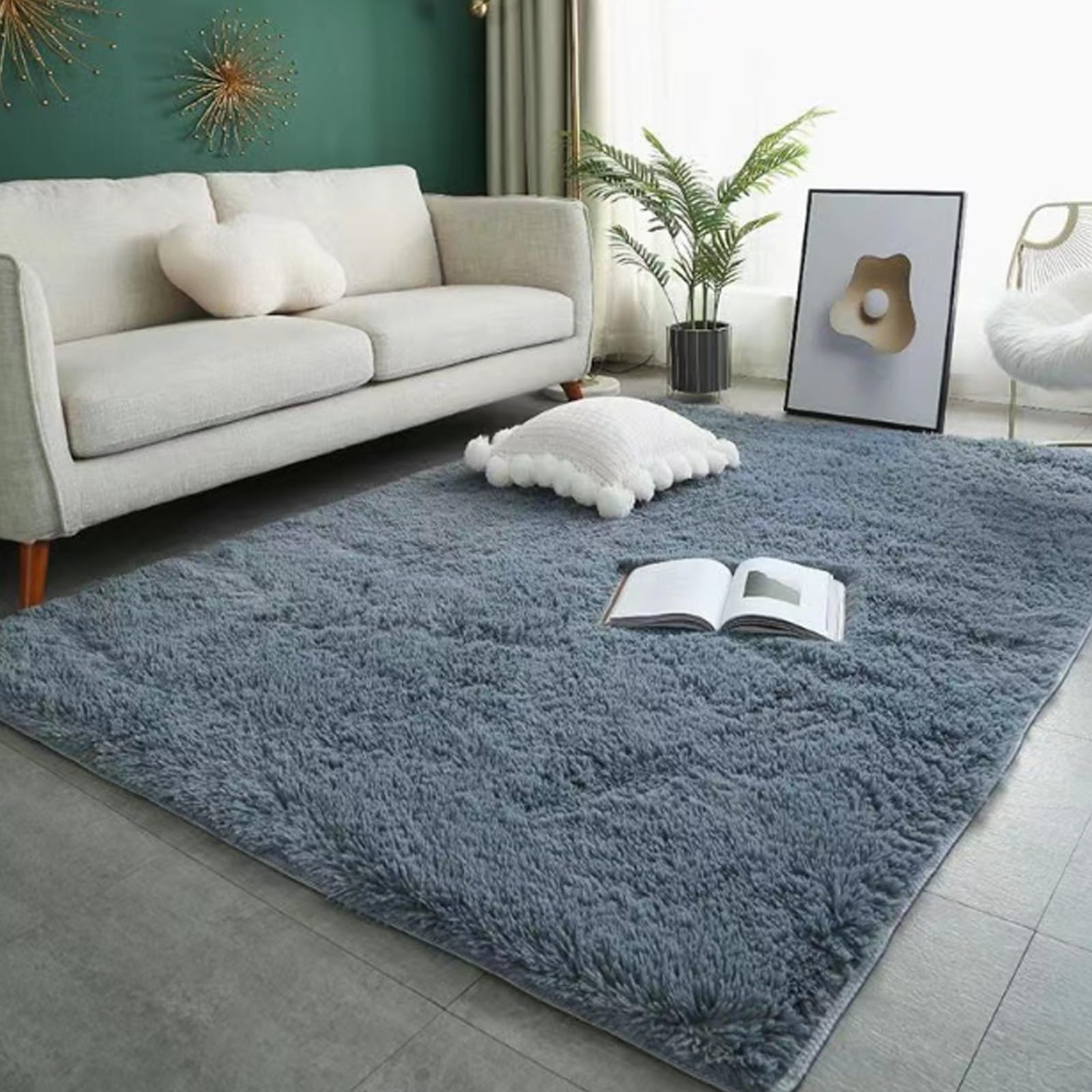 Tapis lavable pour enfants grand format 140x200 cm pour salle de jeux