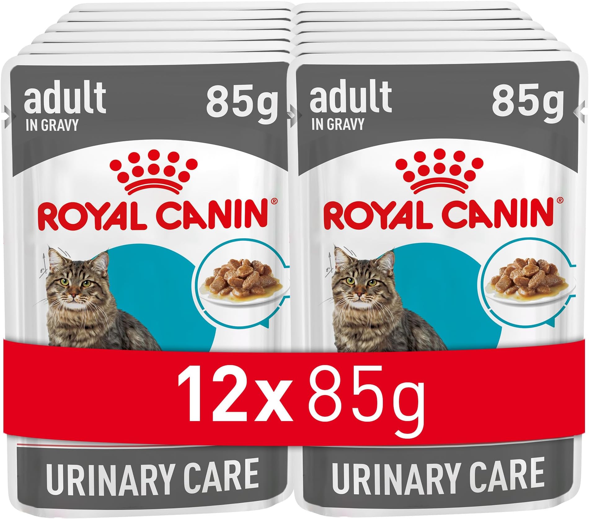 Royal Canin FCN Urinary Care Wet Food Pouches Box of 12x85g Feline Breed Nutrition Cat