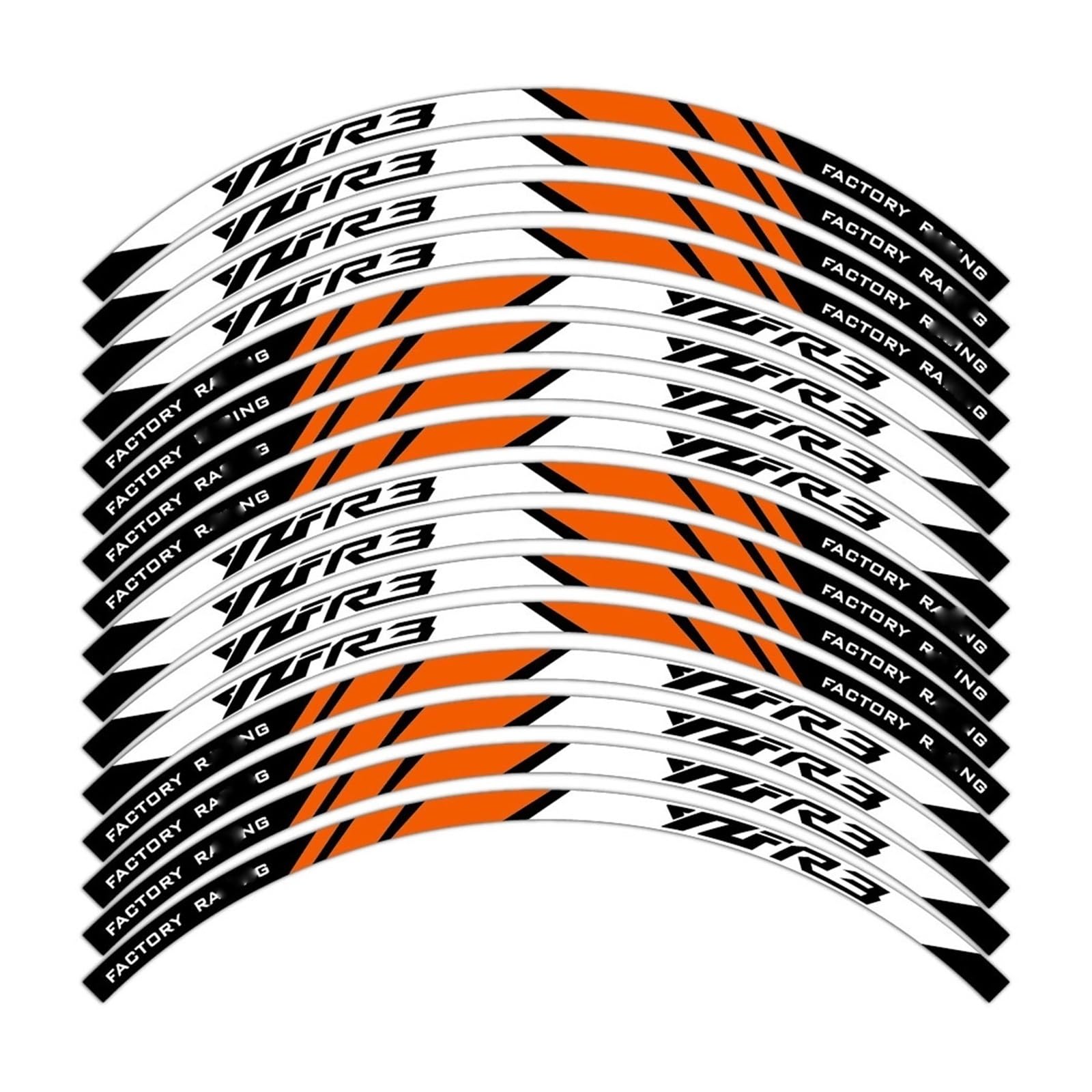 Motorcycle Decal Decorative Stripe for for YZF for R3 for YZFR3 for YZF-R3(2)