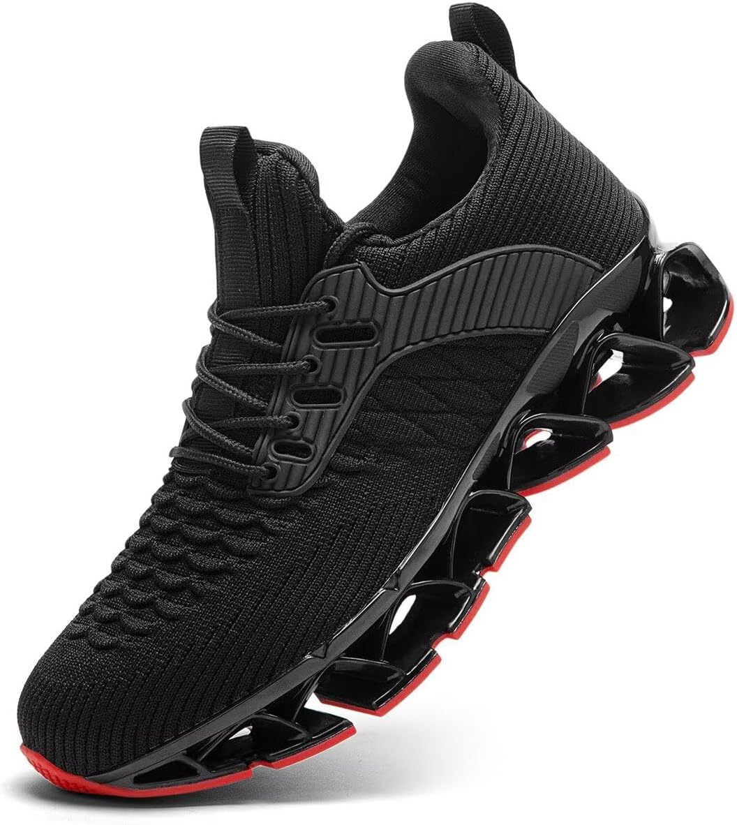 black and red shox