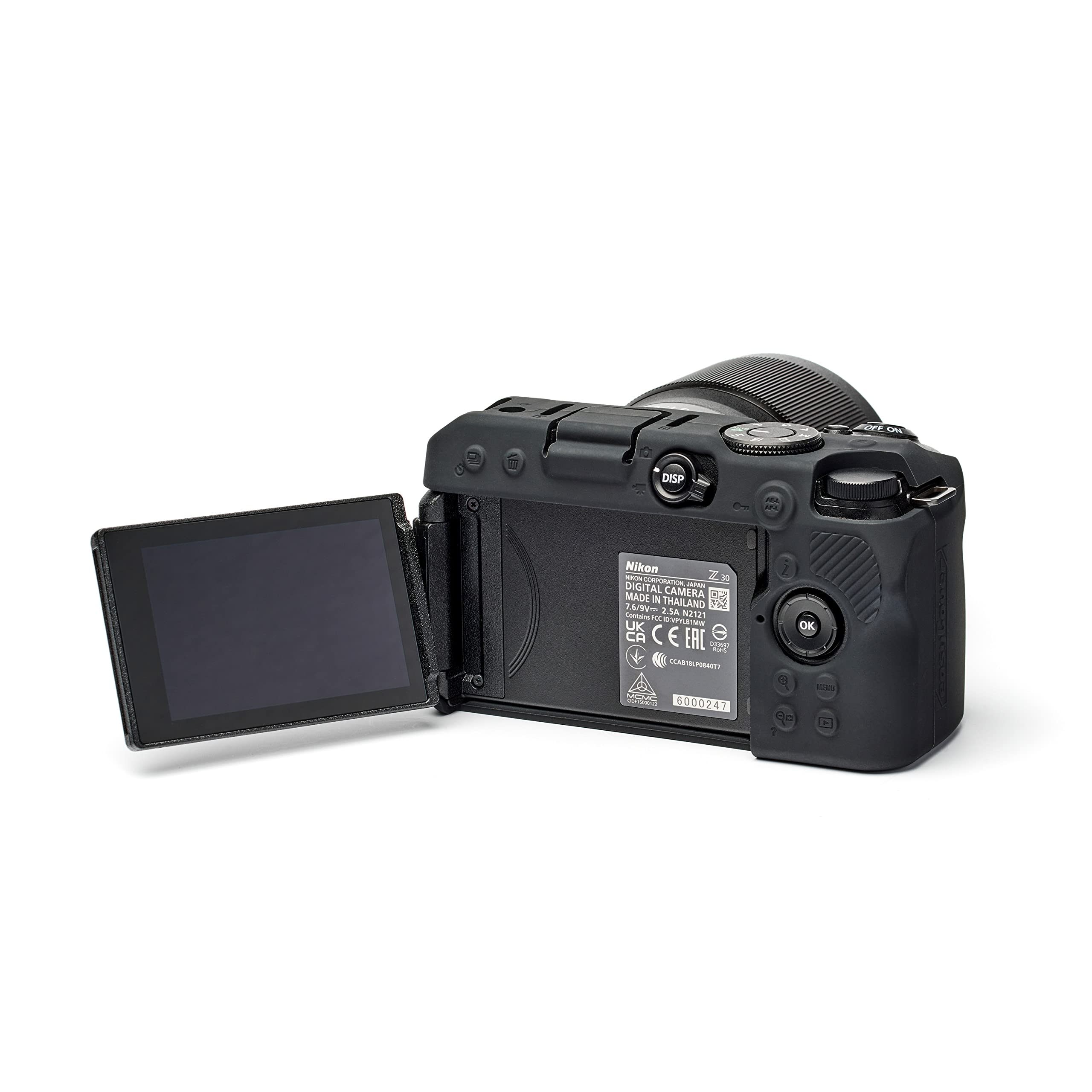 Étui En Silicone Souple Pour Nikon Z30 - Housse Anti-rayures Jaune, Protection Légère Pour Appareil Photo