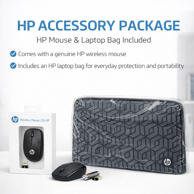 HP Chromebook 14" FHD Laptop for School & Study | Intel Processor (Up to 2.8GHz) | 4GB DDR4 RAM | 64GB eMMC | Full-Size Keyboard | SD Card Reader | 720p HD Camera | Laptop Bag & Mouse | w/o Earbuds image 7