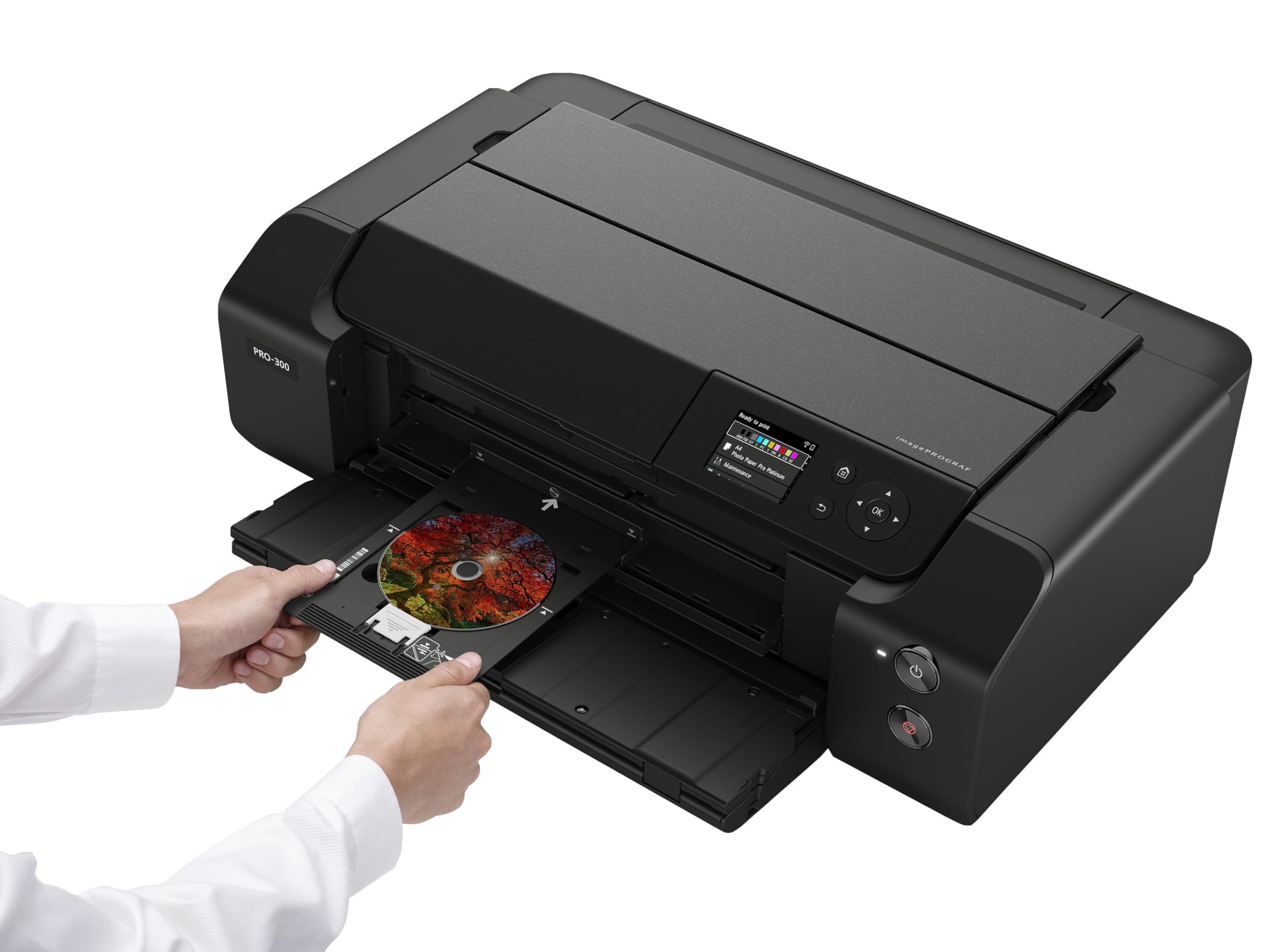 Canon ImagePROGRAF PRO-300 imprimante Photo jusqu'à A3+ à 10 Cartouches séparées WiFi et ETHERNET Compatible Papier d'art Mat Brillant et Satiné