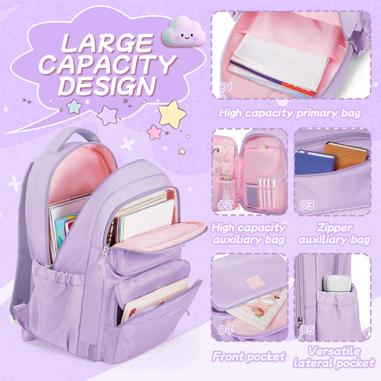 Lendolk Mochila para mujer