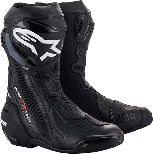 Alpinestars Botas ventiladas Supertech R, Negro, 13