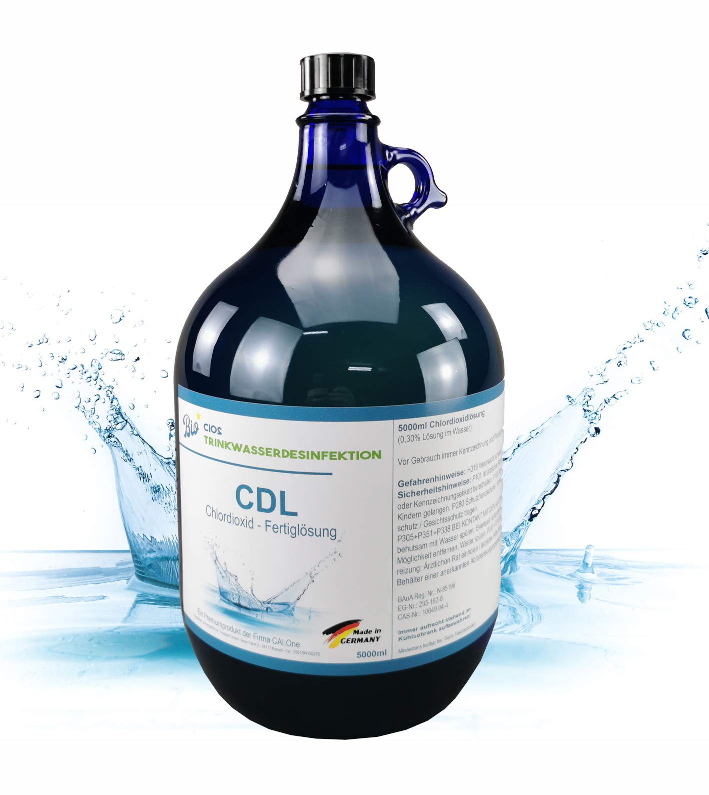 Jelly Joker 5L CIOS CDL/CDs Chlorine Dioxide Ready Solution 0.3%