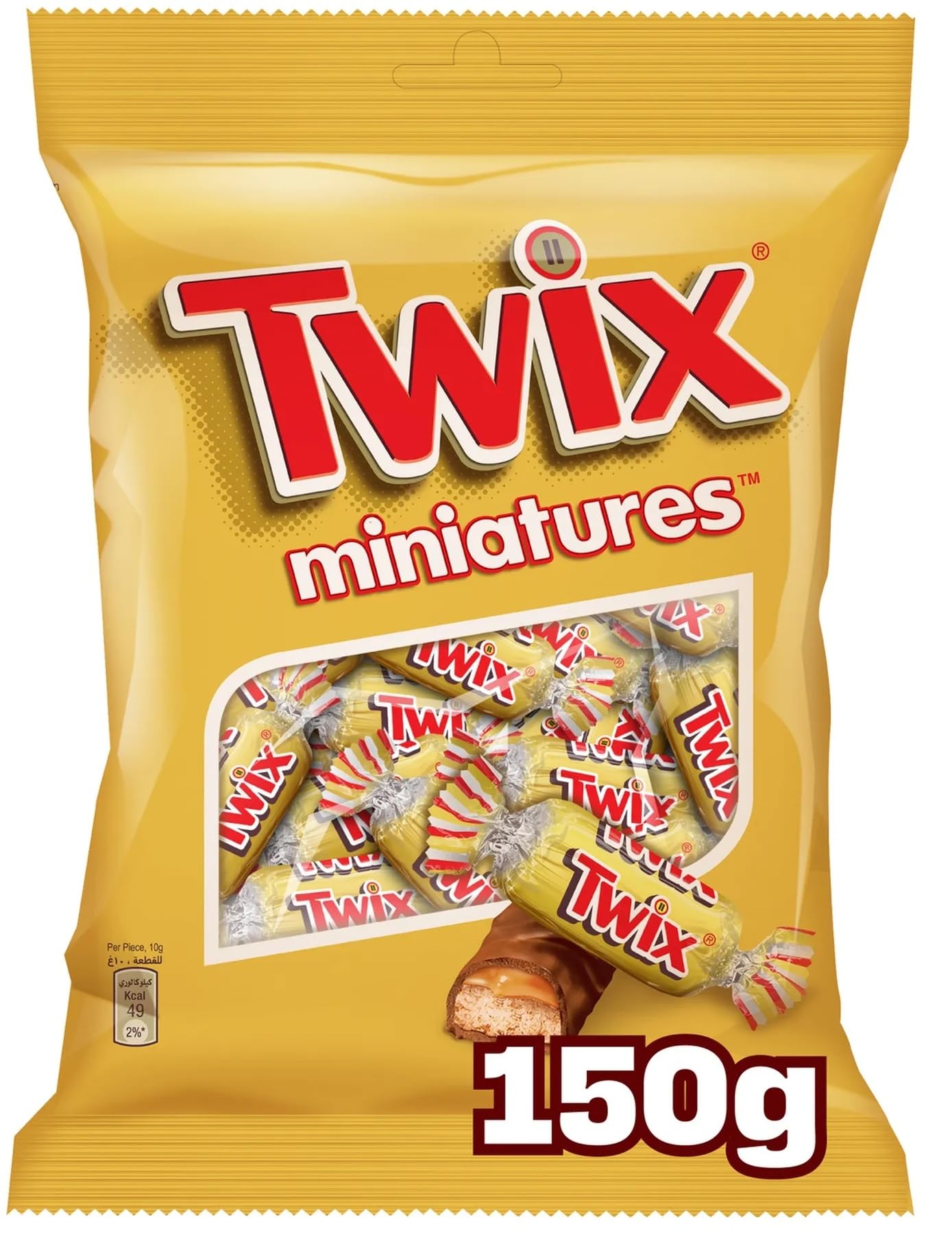 Twix Miniatures Caramel Chocolate Biscuit Bars, 150g, (Product Of USA) From DECADENT FOODS-image-29