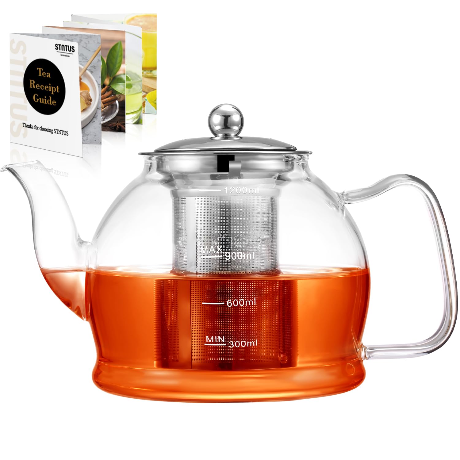 STNTUS Glass Teapot
