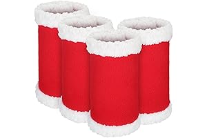 Christmas Horse Tack: Festive Faux Fur Leg Wraps for a Merry Parade