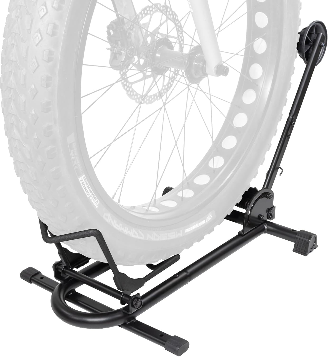 BikeHand Bicycle Ground Parking Rack Stand – for Mountain MTB & Street Bikes Indoor Outside Storage Storage – Fats Bike