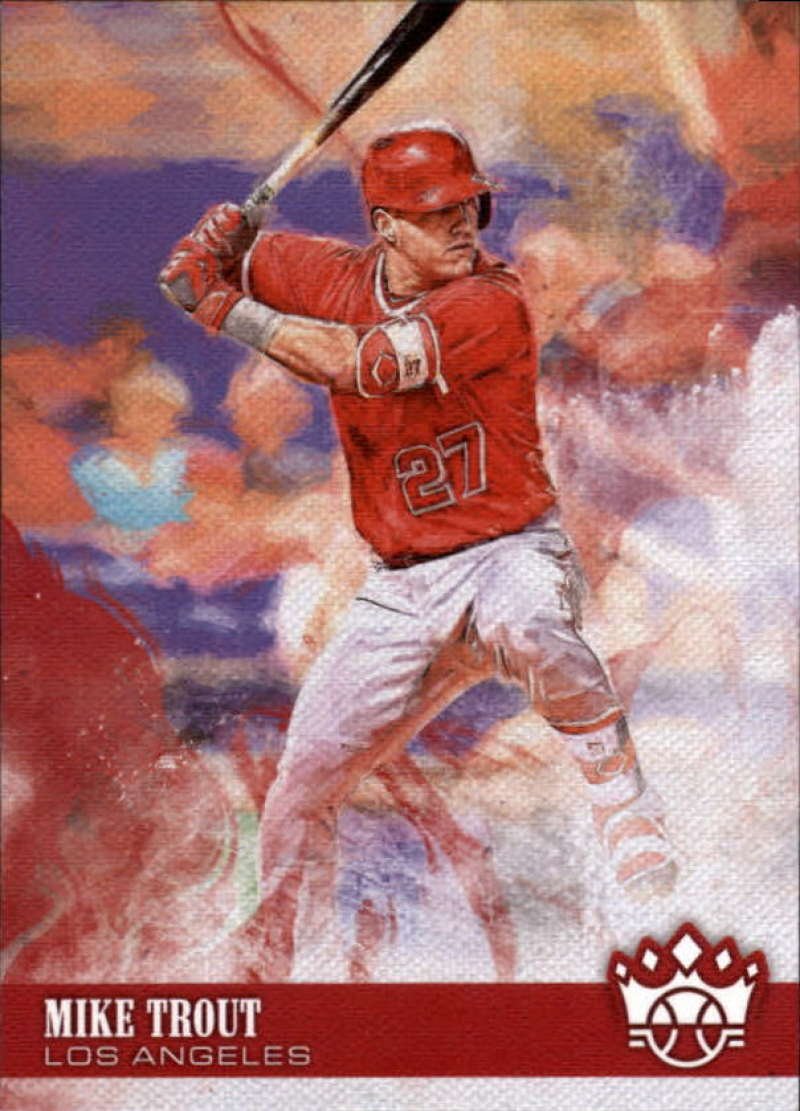 2018 Panini Diamond Kings #70 Mike Trout Los Angeles Angels Baseball Card :  Everything Else - Amazon.com