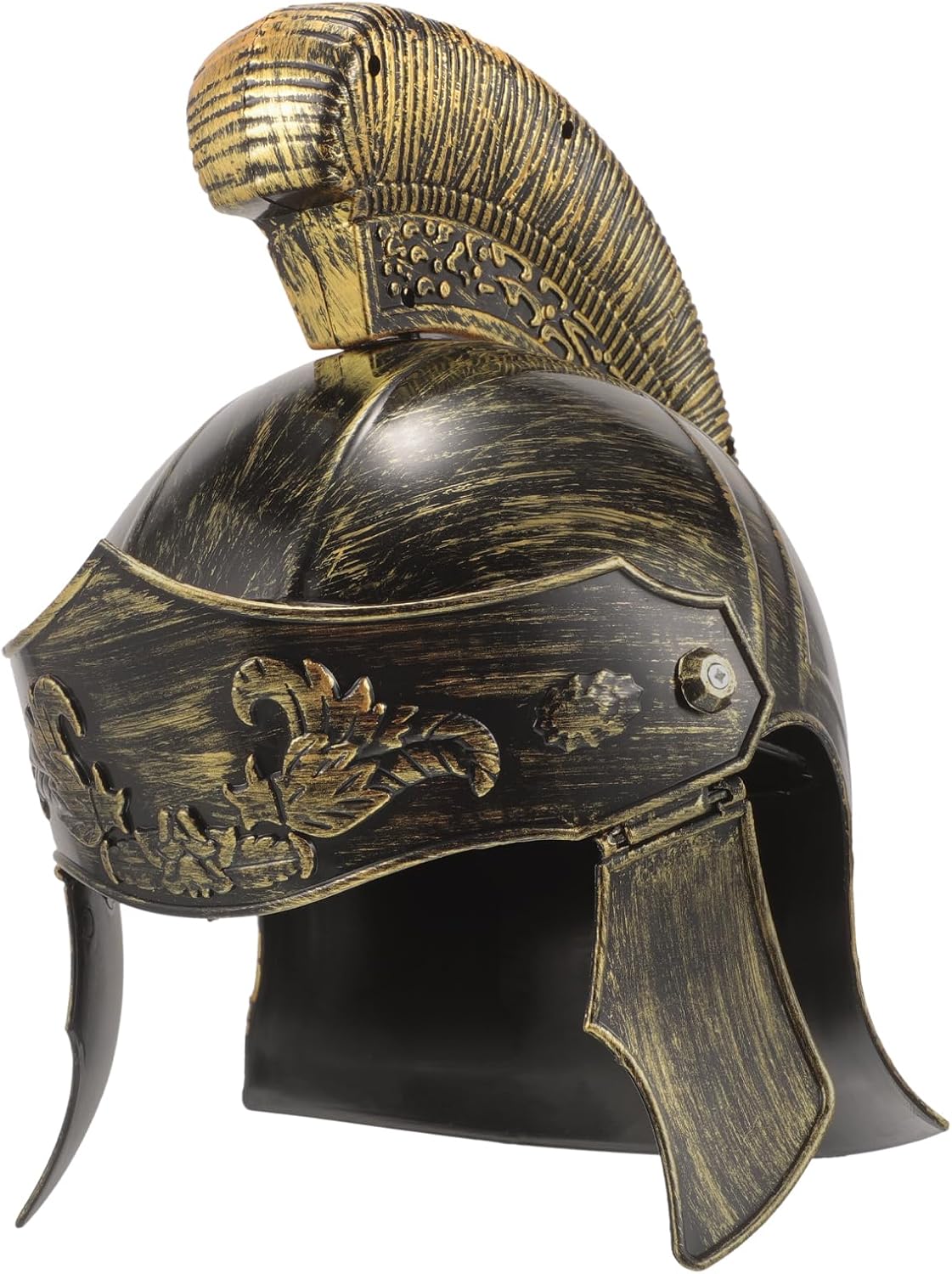 Gadpiparty Samurai Hat Adult Size Foam Costume Helmet 10In Medieval Warrior Headpiece for Cosplay Party and Theatrical Props