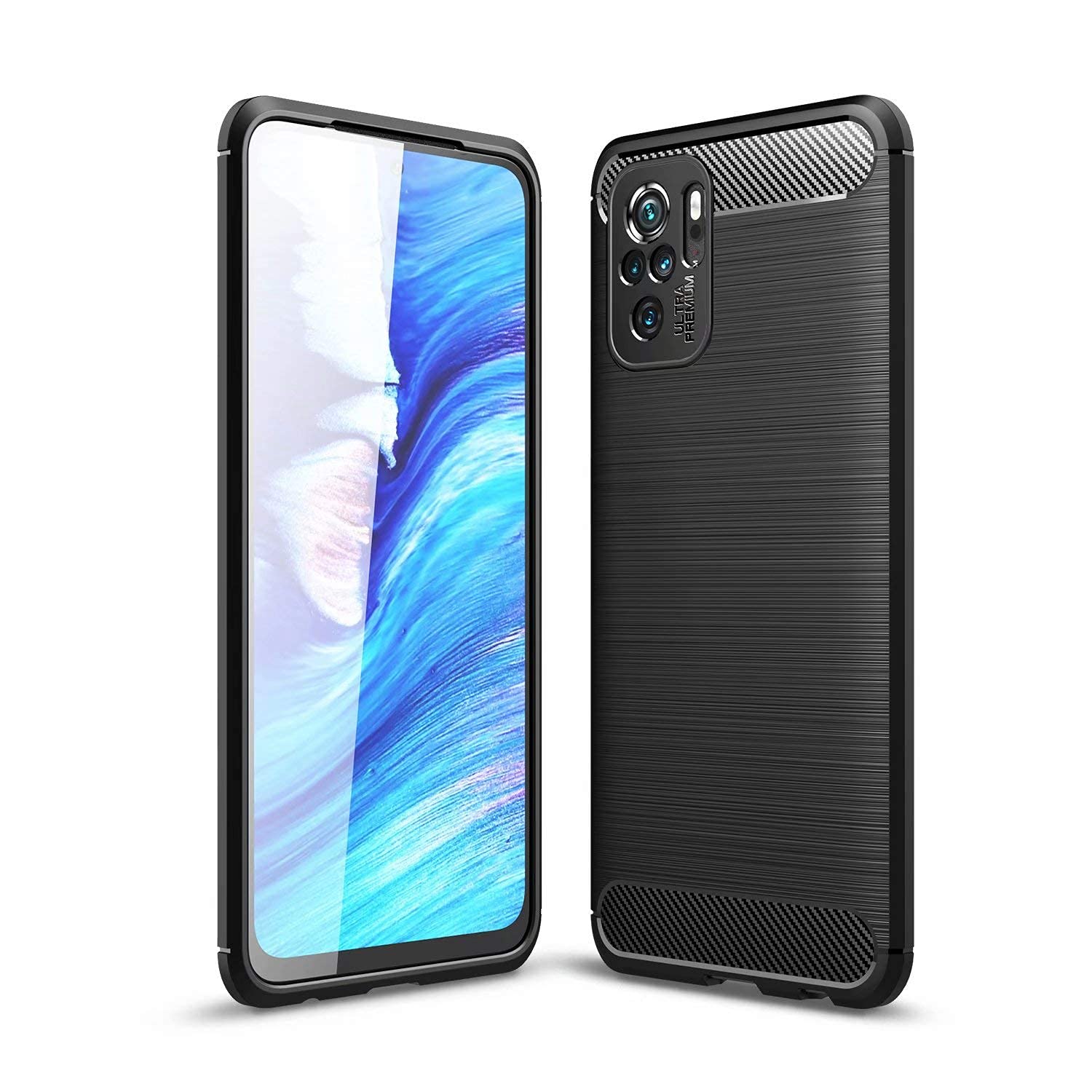 Lustree Back Cover for Mi 11X Pro 5G / Mi 11X 5G Back Case - Ultra Premium 360* Protection Texture Finish Anti-Slip Soft Back Cover Case (Deep Black) (B09HSKZFSH) Amazon Price History, Amazon Price Tracker
