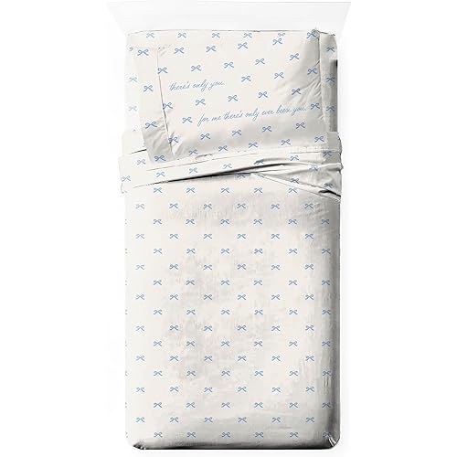 Jay Franco Sheet Set with Fitted, Flat Sheets & Pillow Cover - Ultra-Soft Bedding with Pillowcase for Room Decor, Beige - The Summer I Turned Pretty, 3 Piece Twin