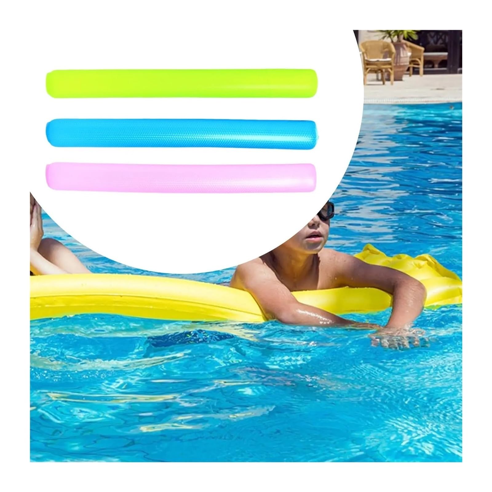 Poolnudel Hohl Schwimmnudel Aufblasbare Schwimmnudel