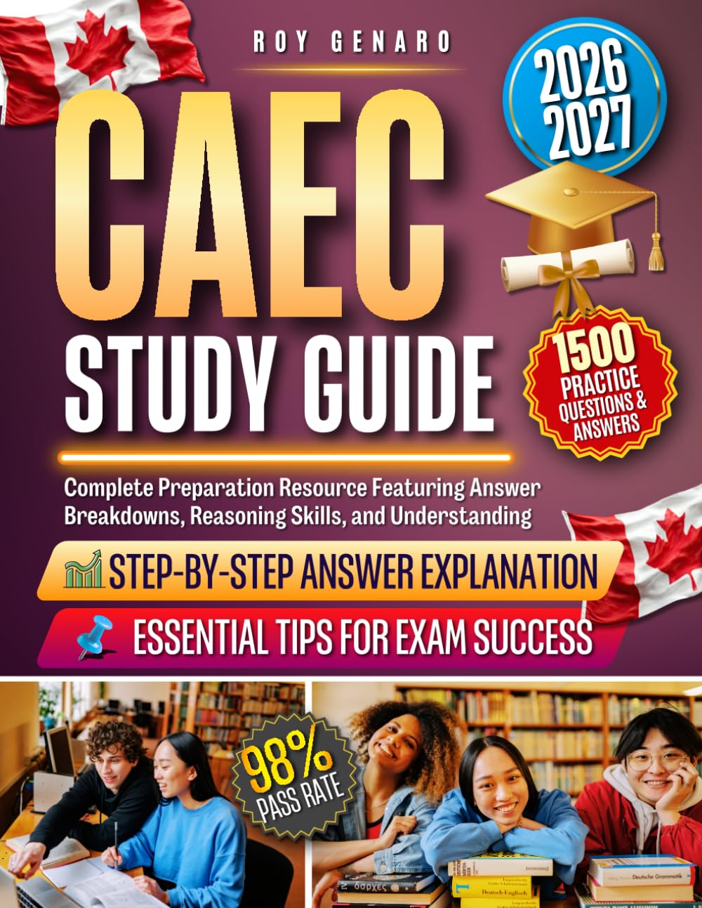 CAEC Study Guide: Complete Preparation Resource Featuring Answer Breakdowns, Reasoning Skills, and Understanding