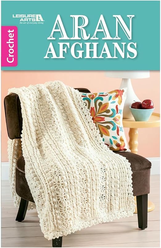 Leisure Arts Aran Afghans