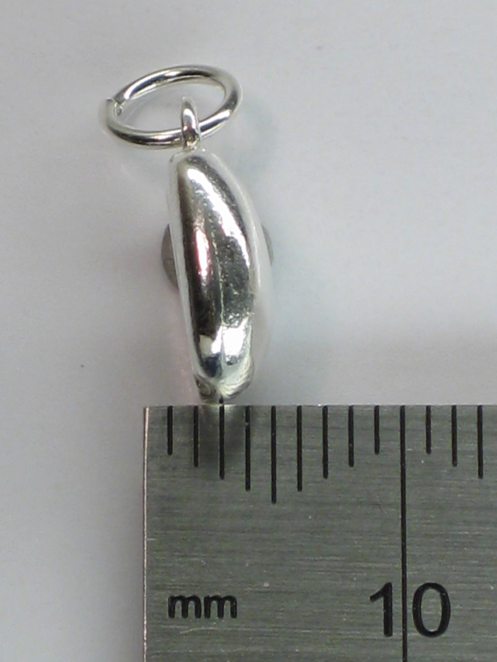 Kaffeebohne Sterling Silber Charm .925 x 1 Drinking Drinks Charms
