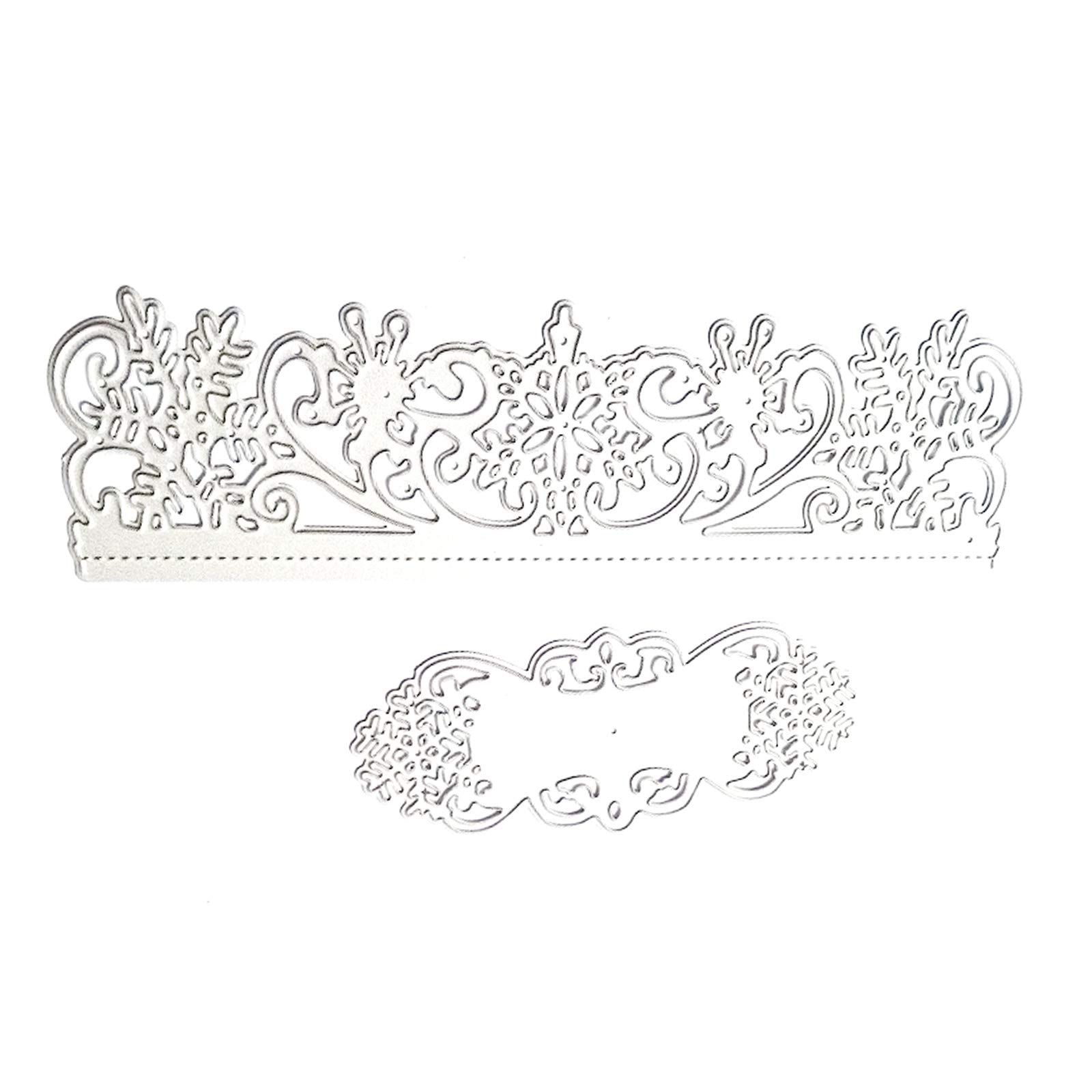 Buxuaaaa Various Patterns Cutting Dies Stencil Scrapbooking Album Stamp Paper Card Embossing Decor Embossing Die Cutting Hand Machine