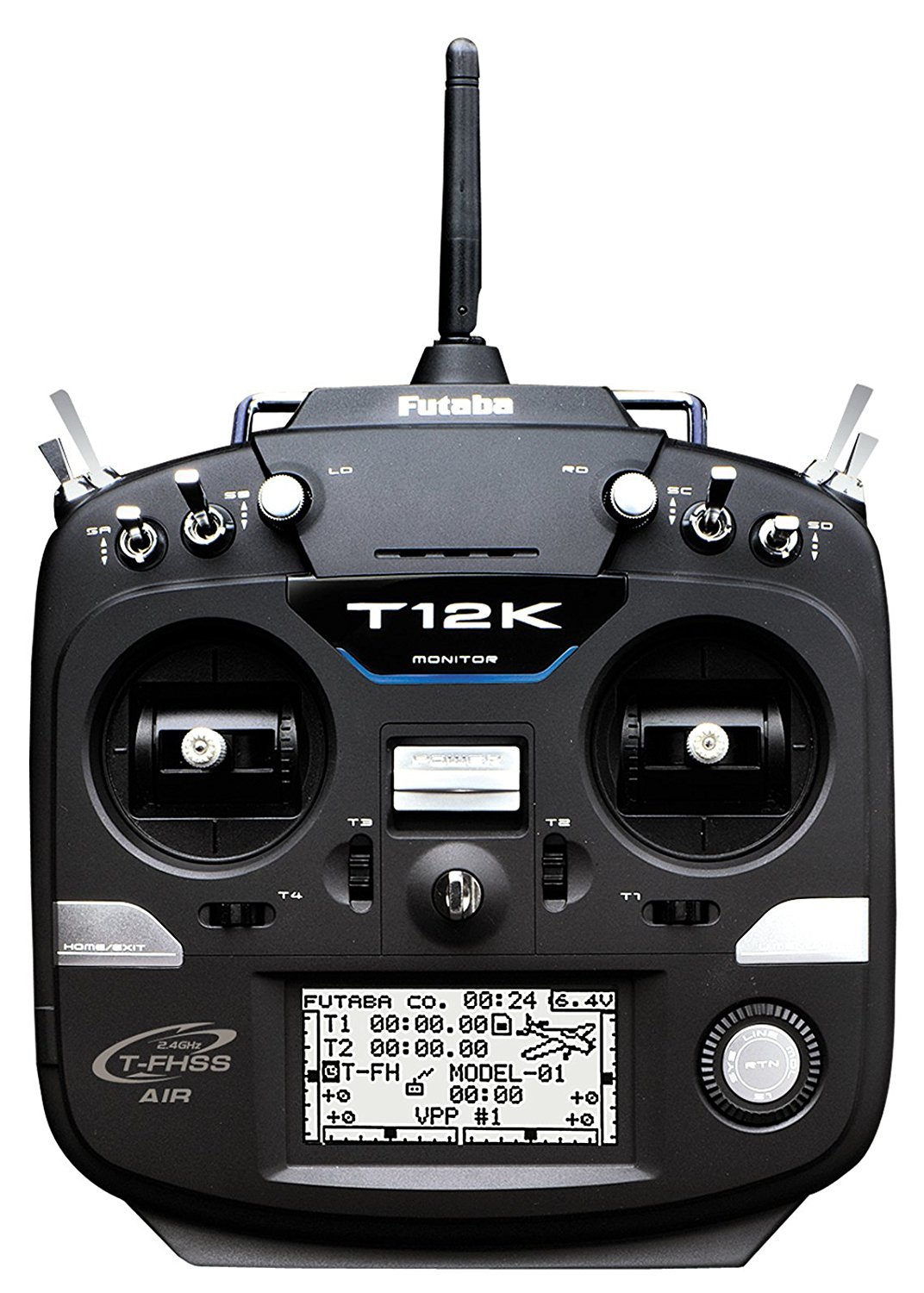 Amazon | FUTABA 12K ヘリ用送信機単品（MODE1仕様） T-FHSS＆S-FHSS 