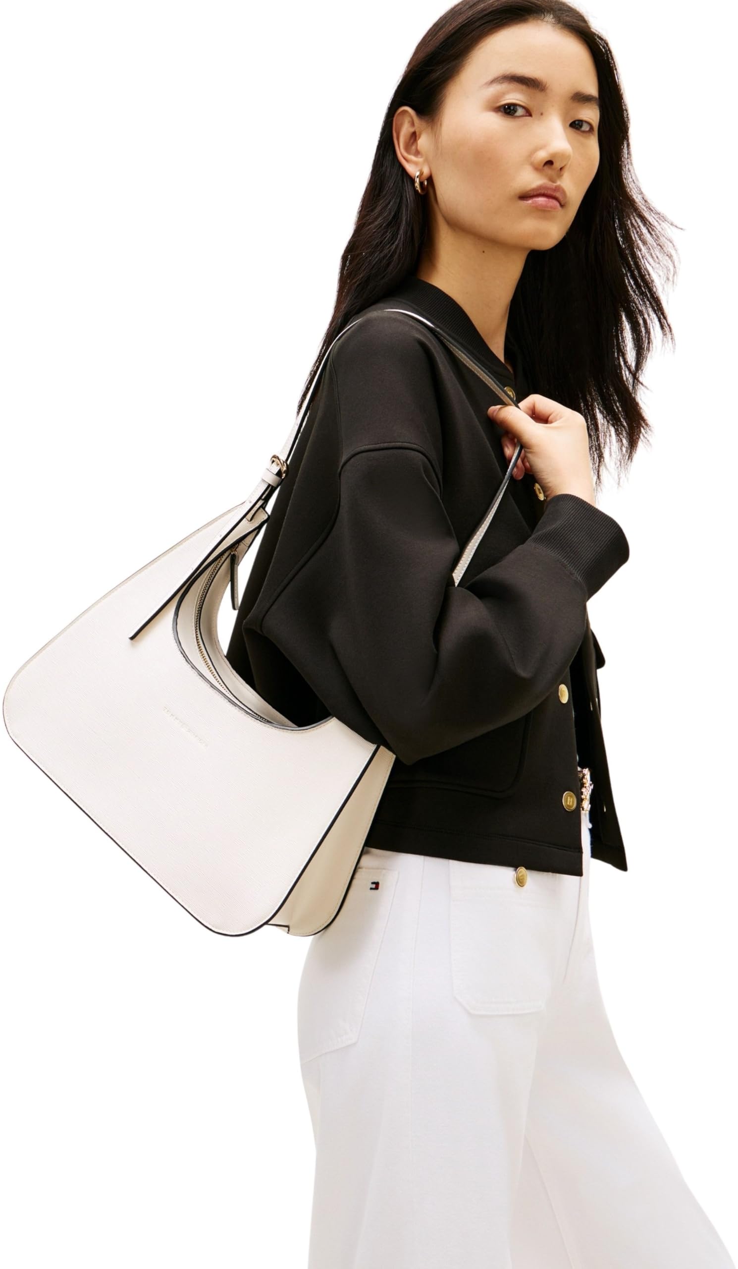 Tommy Hilfiger - Th Modern Shoulder Bag Aw0aw18620, Borsa a tracolla Donna