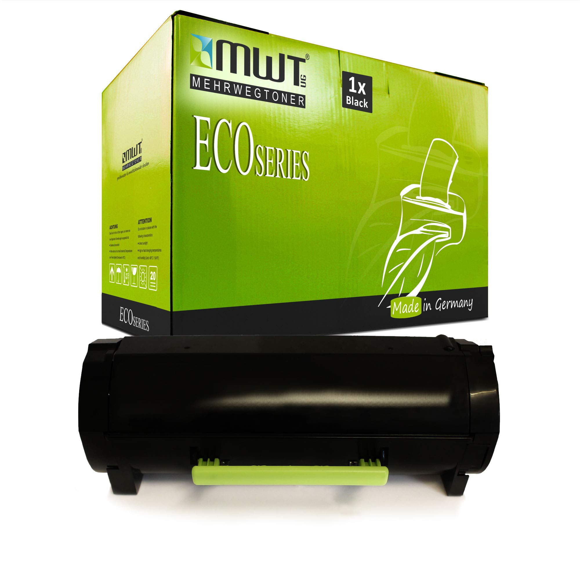Toner Lexmark MX410de équivalent 060F5X00 norme ISO 19798 noir net - 2