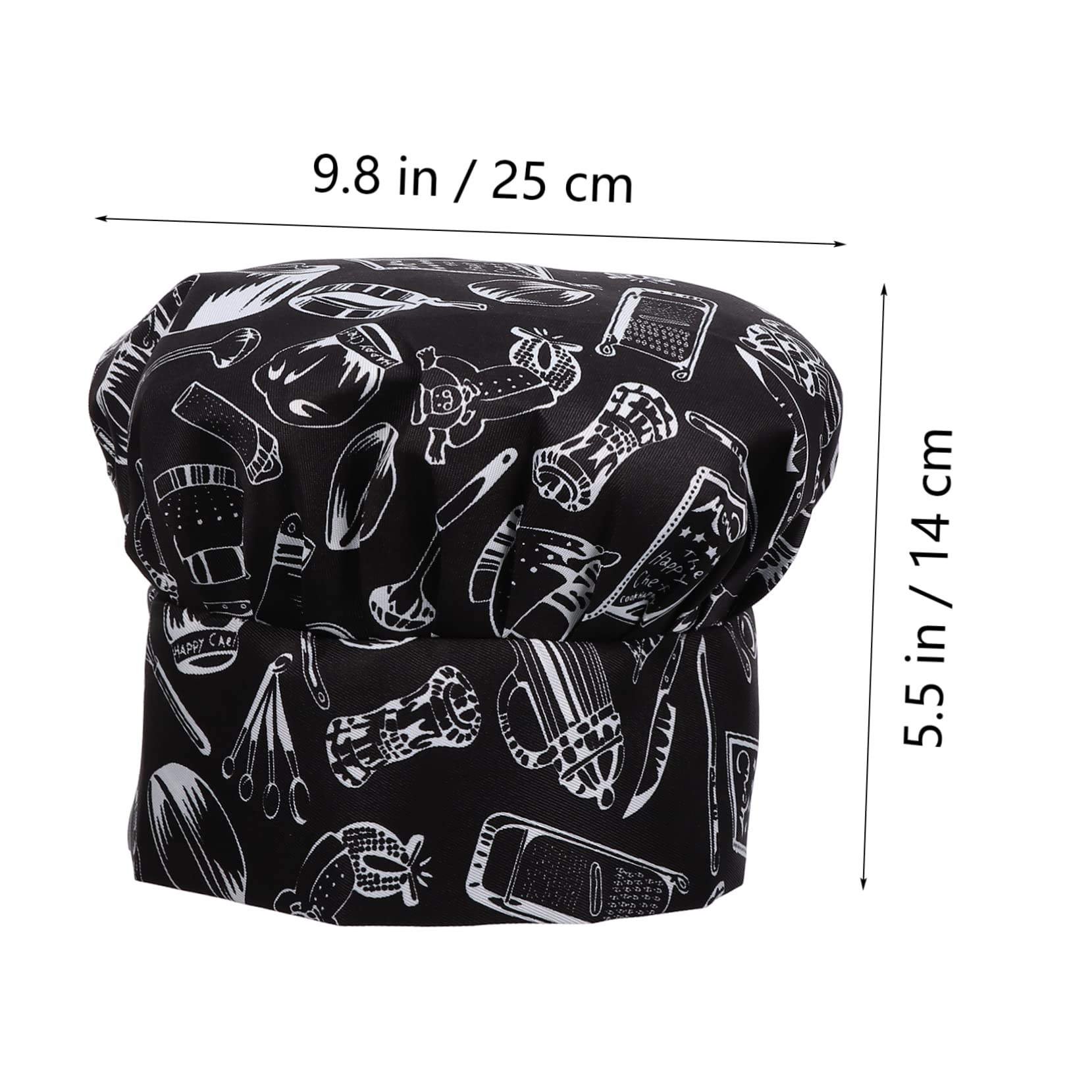 Ipetboom Gorro De Cocina Unisex Clásico para Restaurantes Cafeterías Y Catering De Material Y Transpirable