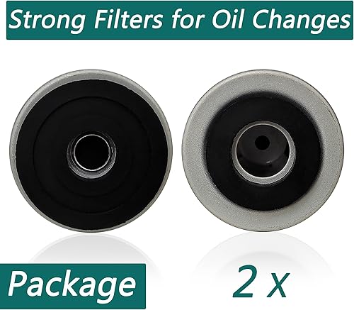 Miniatura 6 de 2 filtros de aceite HF142 para YFM350U YFM350X YFM400 YFM400F FM350FW Big Bear Raptor Warrior Motorcycle 1UY-13440-01 1UY-13440-02 WR426F 1998-2002