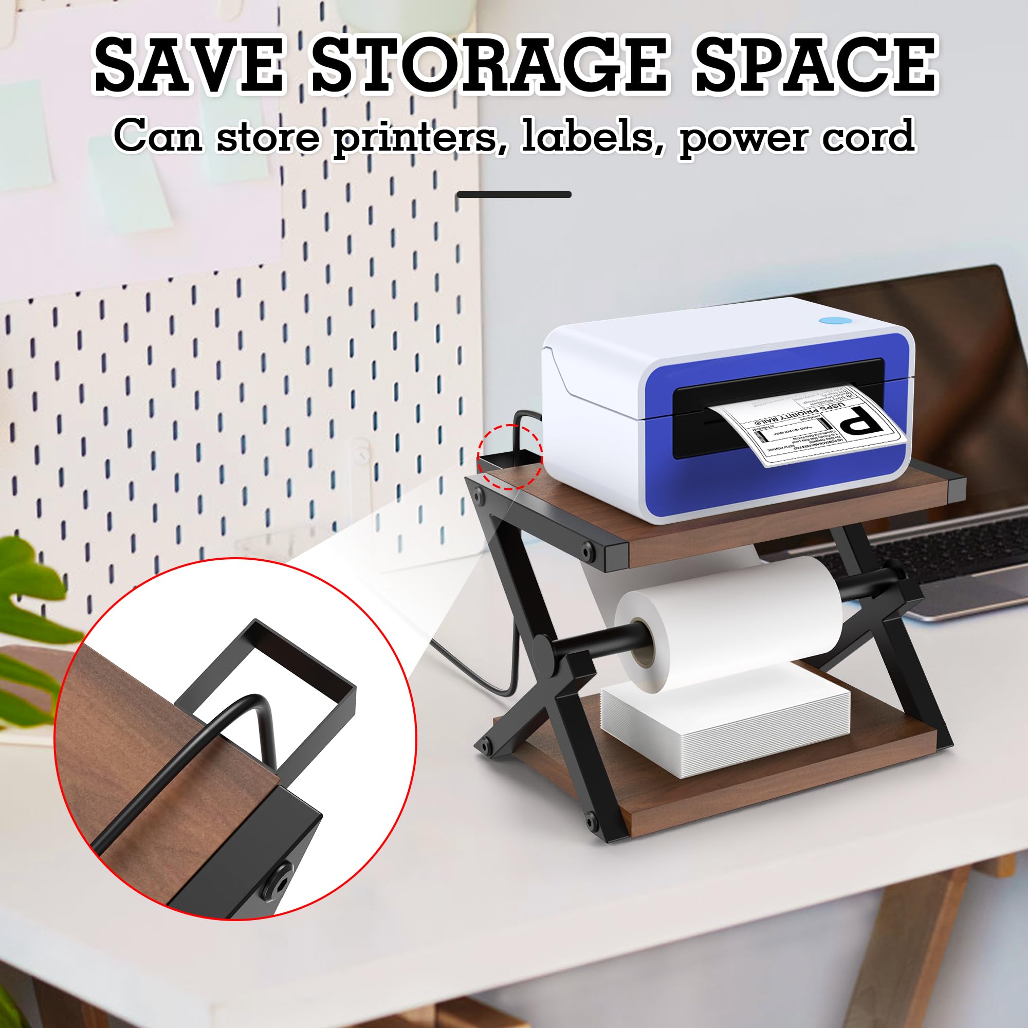 Alyoen Label Holder - Organize Thermal Printer Labels -2